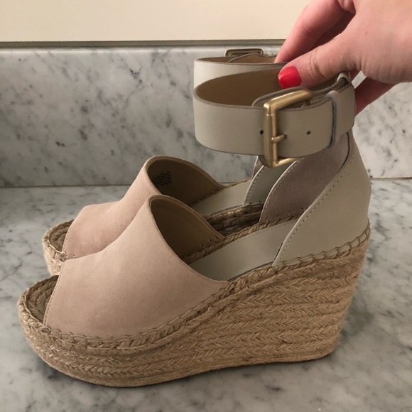marc fisher kegan espadrille wedge sandal